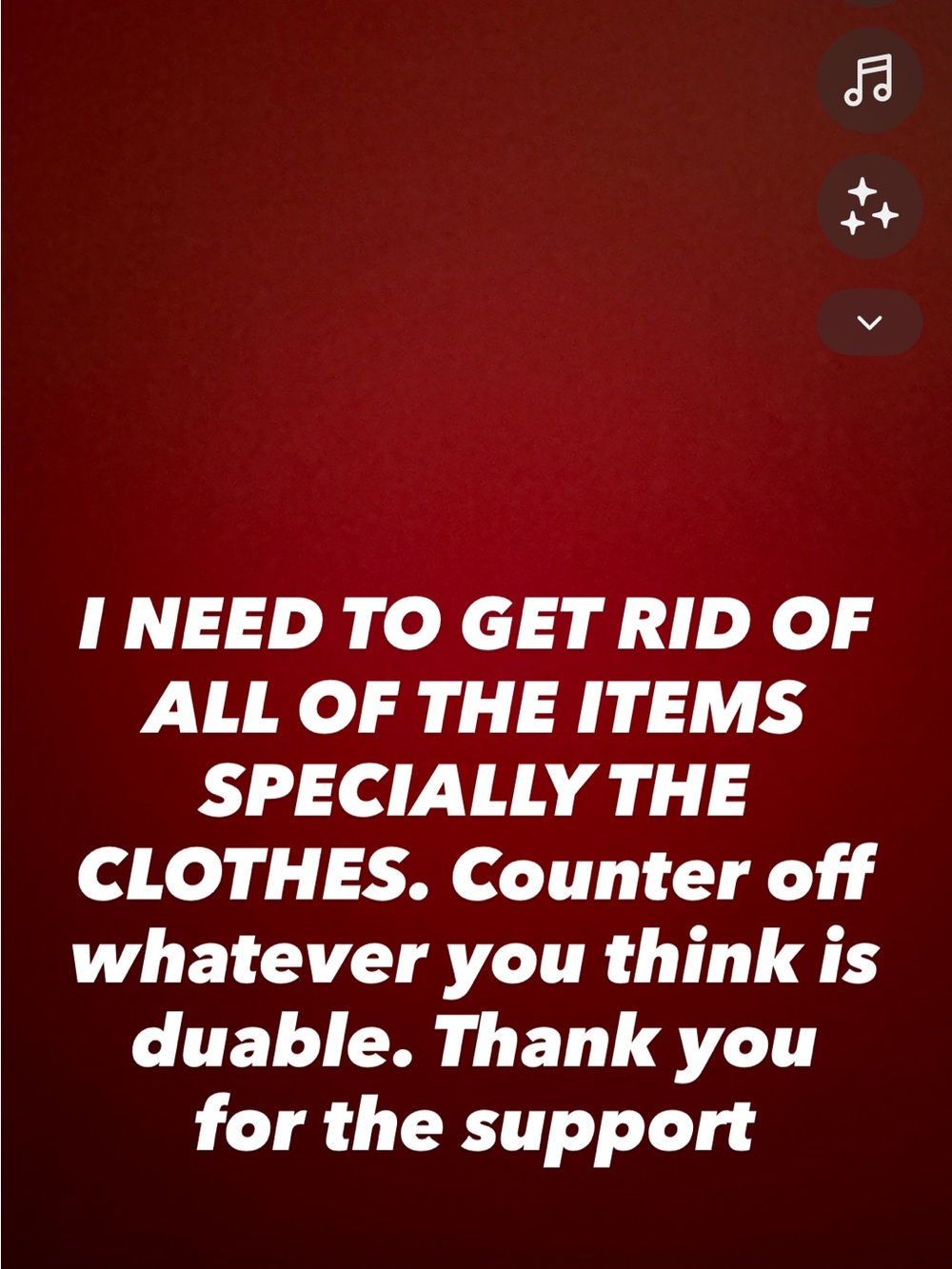 Red Text Graphic Background